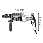 Перфоратор BOSCH GBH 2-26 DFR Professional - Image 2
