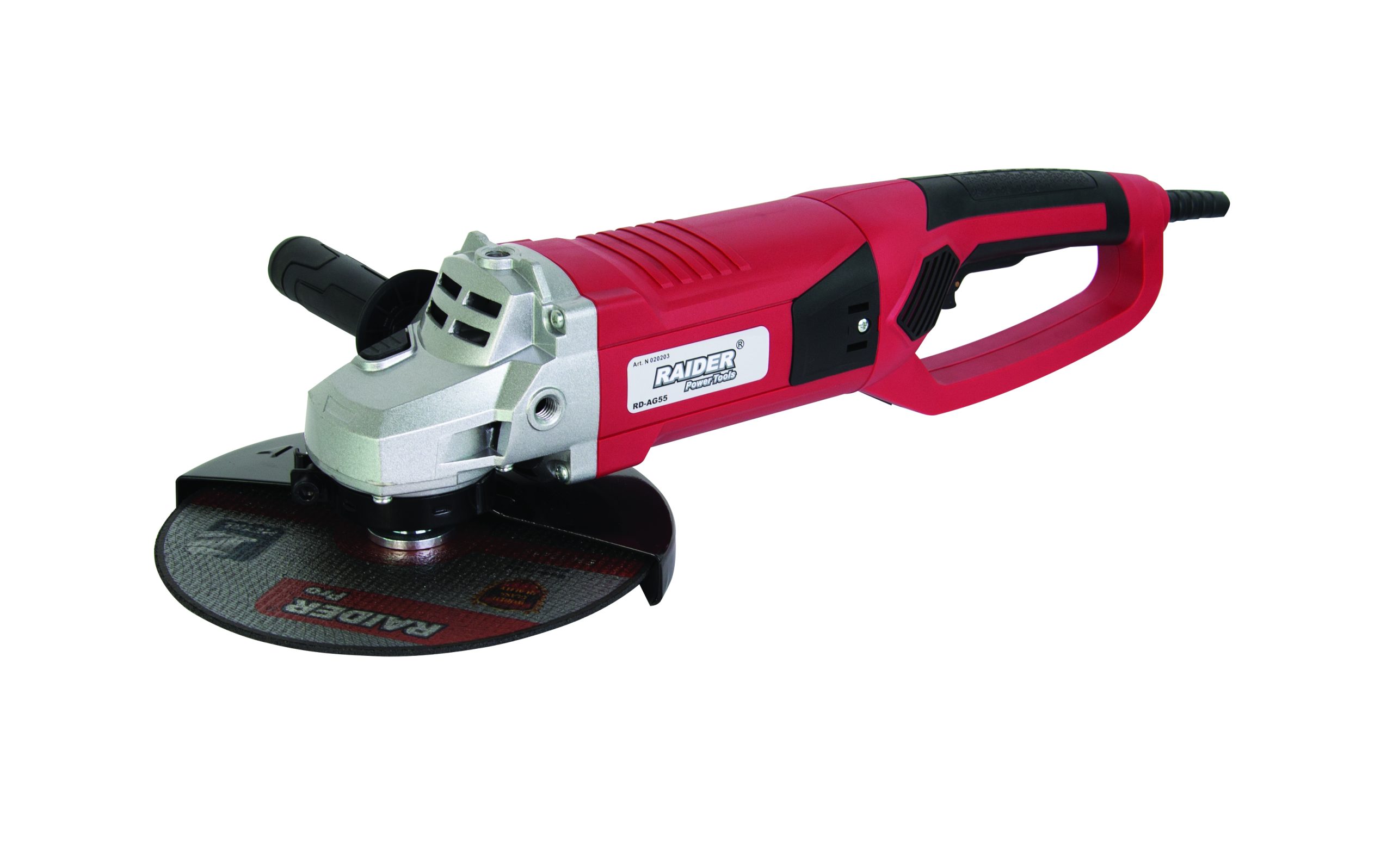 Ъглошлайф 230mm 2350W с плавен старт в куфар с дискове RD-AG55