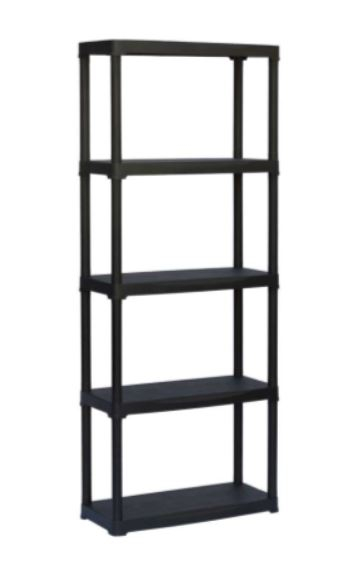 СТЕЛАЖ PVC 70х30х176см 5х20кг 172959