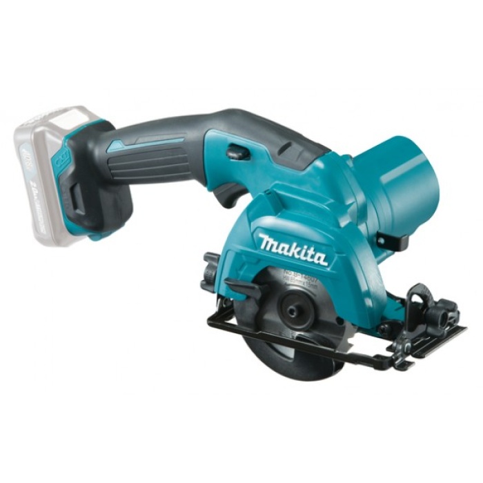 MAKITA АКУМУЛАТОРЕН ЦИРКУЛЯР 10.8V HS301DZ SOLO + СТЪРГАЛО ЗА ЛЕД
