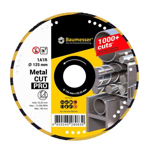 metal-cut_l Диамантен диск за рязане на метал METAL CUT - Image 1