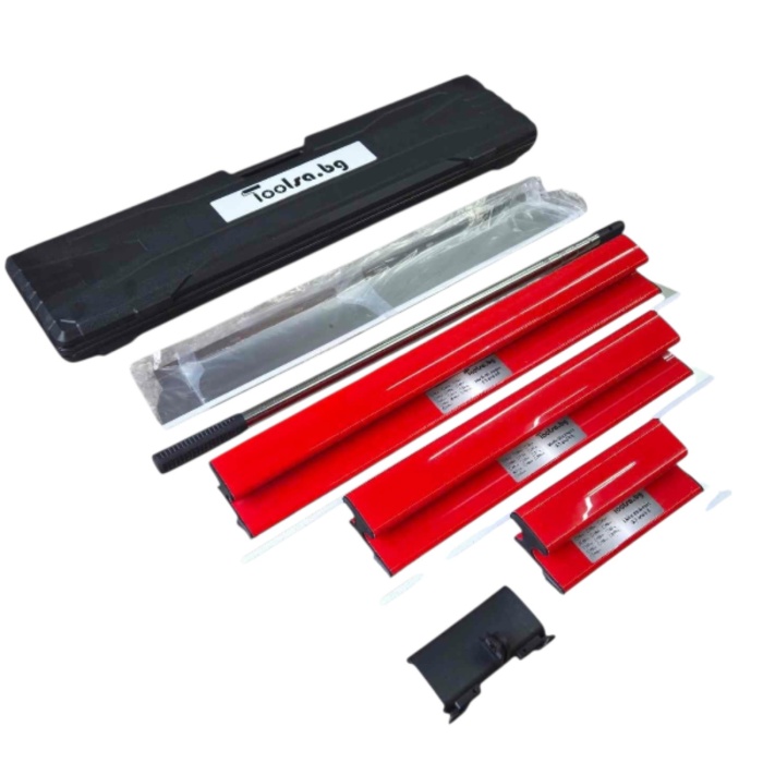 e-maistor Wertec комплект за шпакловка FINISH RED WTFR-01 - Pack 30,60,80