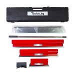 e-maistor Wertec комплект за шпакловка FINISH RED WTFR-01 - Pack 30,60,80