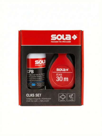 e-maistorSOLA Комплект зидарска чертилка с боя CLKS SET B, 30м, 230г