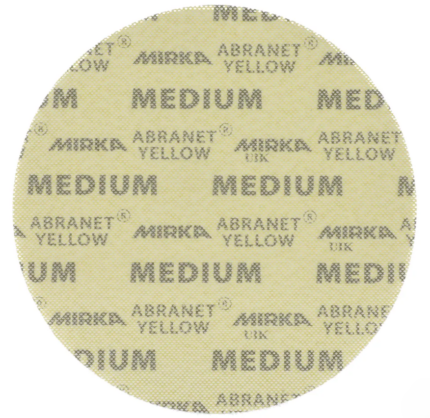e-maistor Шкурка Mirka Abranet Yellow Ø 225мм, 1бр.