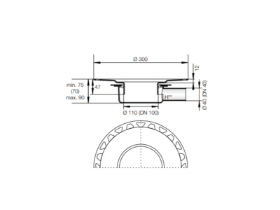 Основа за точков сифон Schluter KERDI Drain-Base