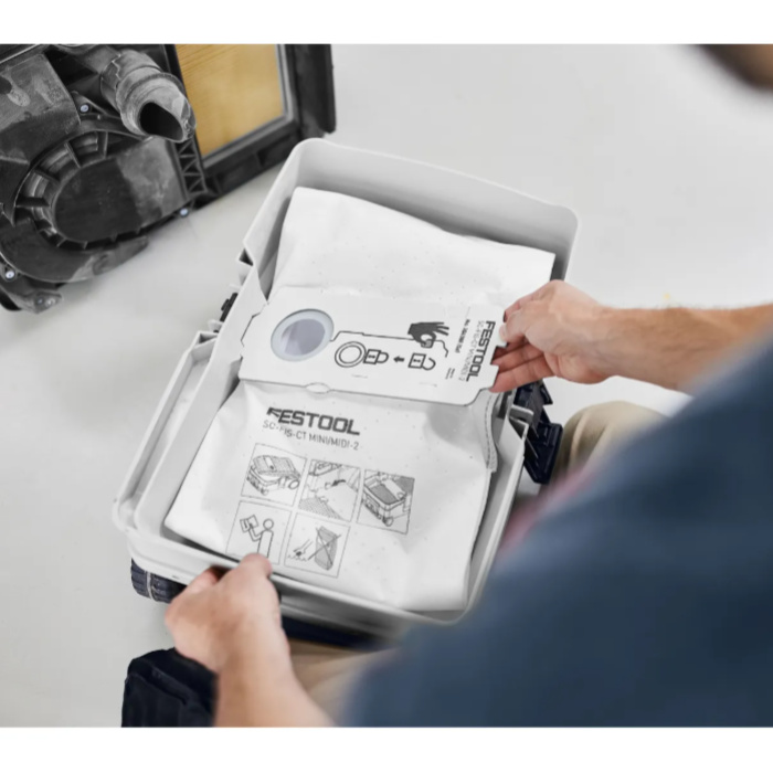 e-maistor Филтърна торба за Festool CT 15, SC-FIS-CT MINI MIDI