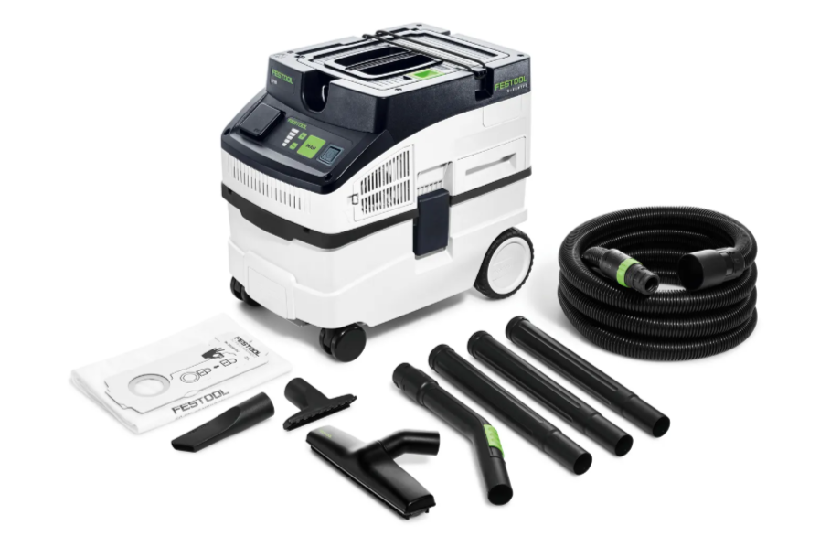 e-maistor Прахосмукачка за сухо и мокро почистване Festool CT 15-Set, 15л