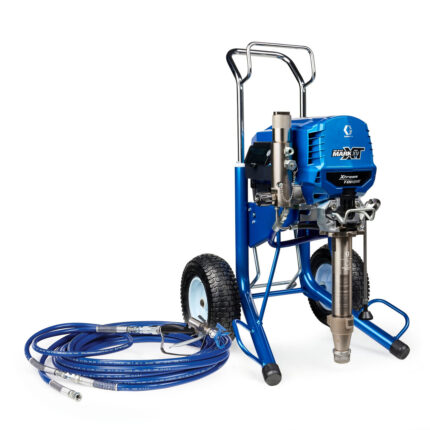 GRACO Mark XV XT HD STANDARD 3-в-1 с електрически безвъздушен пистолет, Hi-Boy